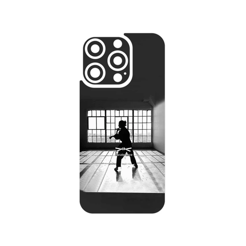 برچسب پوششی ماهوت مدل Karate مناسب برای گوشی موبایل اپل iPhone 15 Pro
