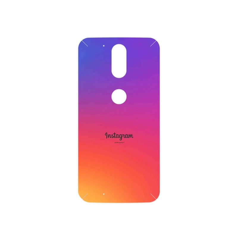 برچسب پوششی ماهوت مدل Instagram مناسب برای گوشی موبایل موتورولا Moto G4