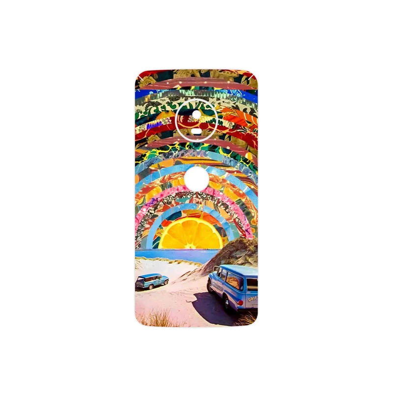 برچسب پوششی ماهوت مدل Collage of Orange Sky مناسب برای گوشی موبایل موتورولا Moto G5 Plus