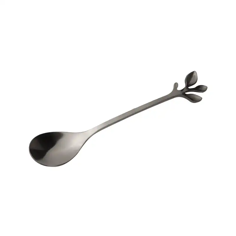 قاشق چای خوری مدل برگ کد 502 بسته 6 عددی