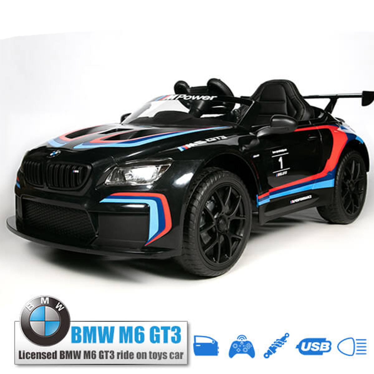 ماشین شارژی مدل BMW GT3