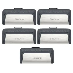 فلش مموری سن دیسک مدل Ultra Dual Drive USB Type-C ظرفیت 16 گیگابایت بسته 5 عددی