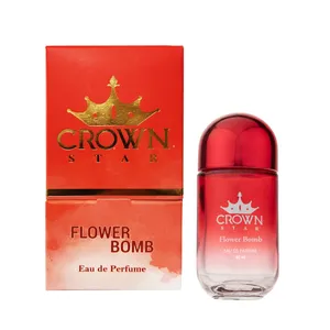 ادوپرفیوم زنانه کراون استار مدل Flower Bomb با رایحه گرم حجم 30 میلی‌لیتر