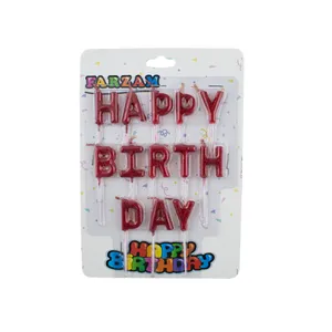 شمع تولد مدل FARZAM بسته 13 عددی