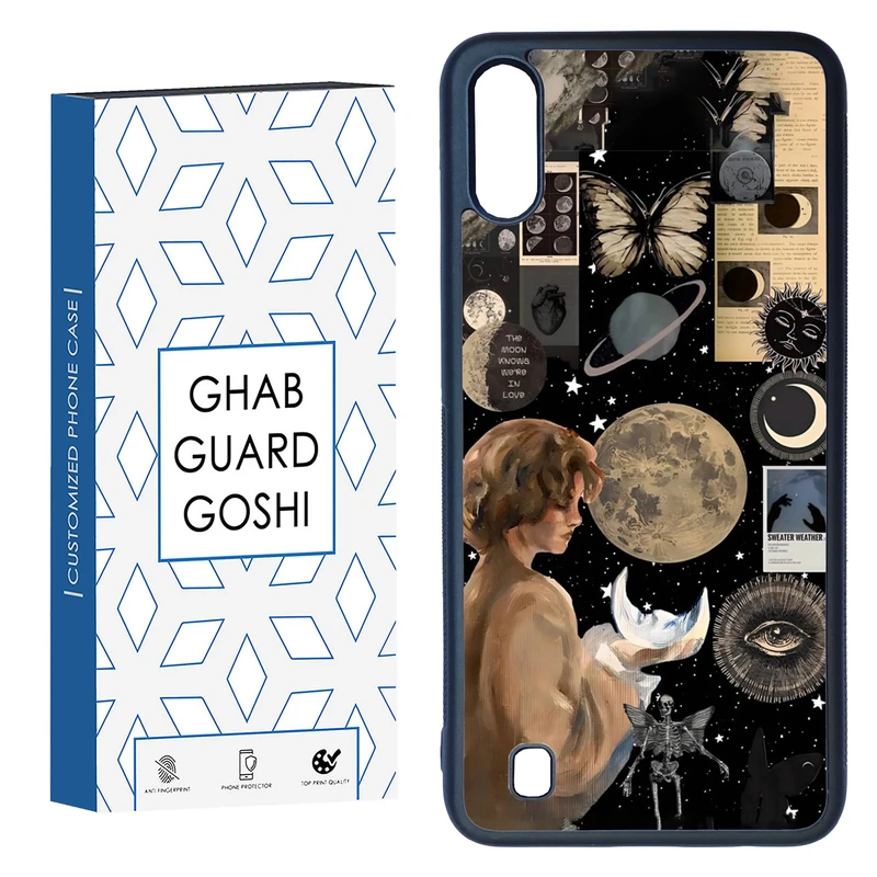 کاور قاب گارد گوشی طرح ماه کد TPU-059 مناسب برای گوشی موبایل سامسونگ Galaxy M10