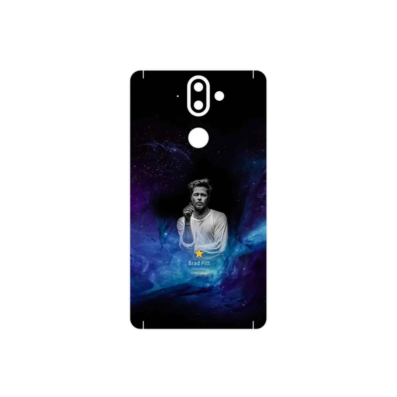 برچسب پوششی ماهوت مدل Brad Pitt مناسب برای گوشی موبایل نوکیا 8 Sirocco