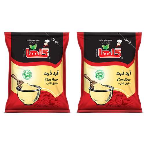 آرد ذرت گلها - 150 گرم بسته 2 عددی