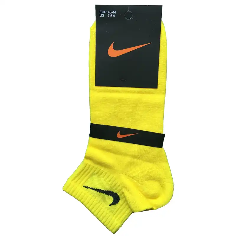 جوراب ورزشی ساق کوتاه مردانه مدل NK-YE0987 رنگ زرد