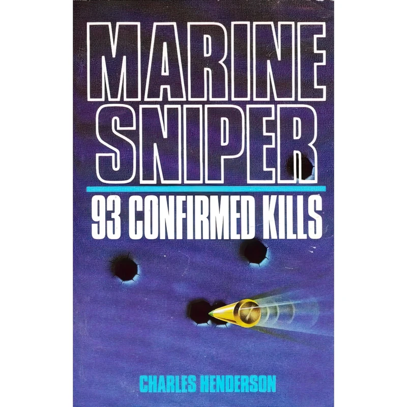 کتاب Marine Sniper اثر Charles Henderson انتشارات Stein and Day