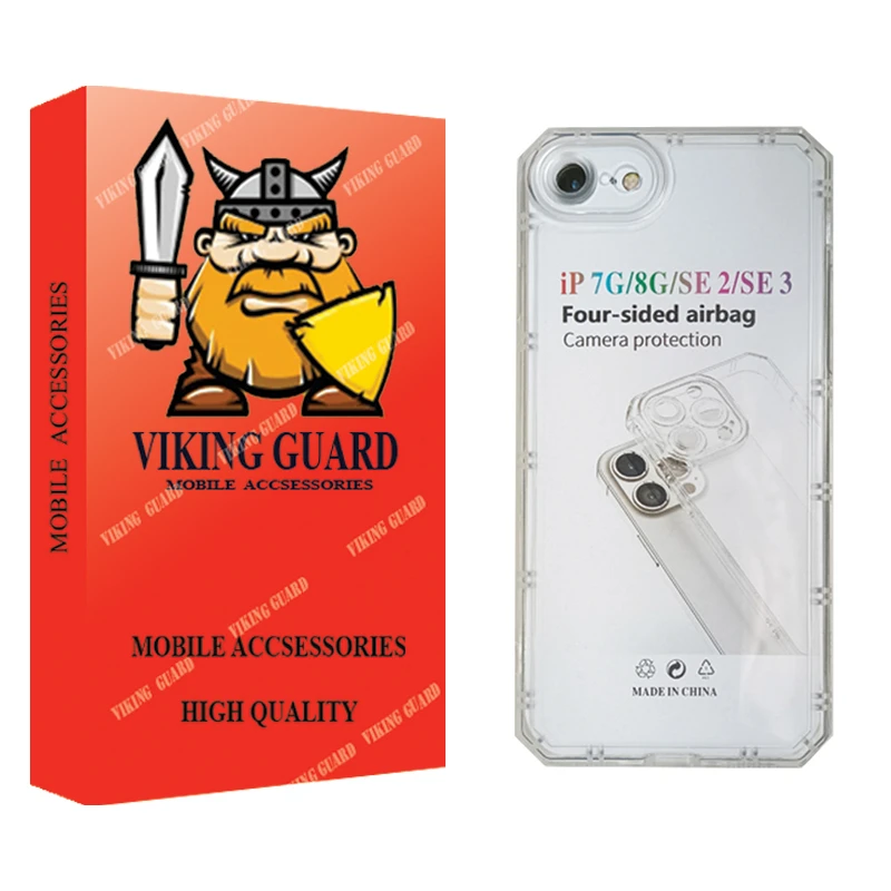 کاور وایکینگ گارد مدل ژله ای مناسب برای گوشی موبایل اپل iPhone 8