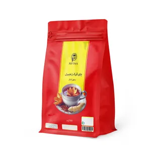 چای کرک زنجبیلی بدون شکر و شیرین شده استویا پپتینا - 500 گرم