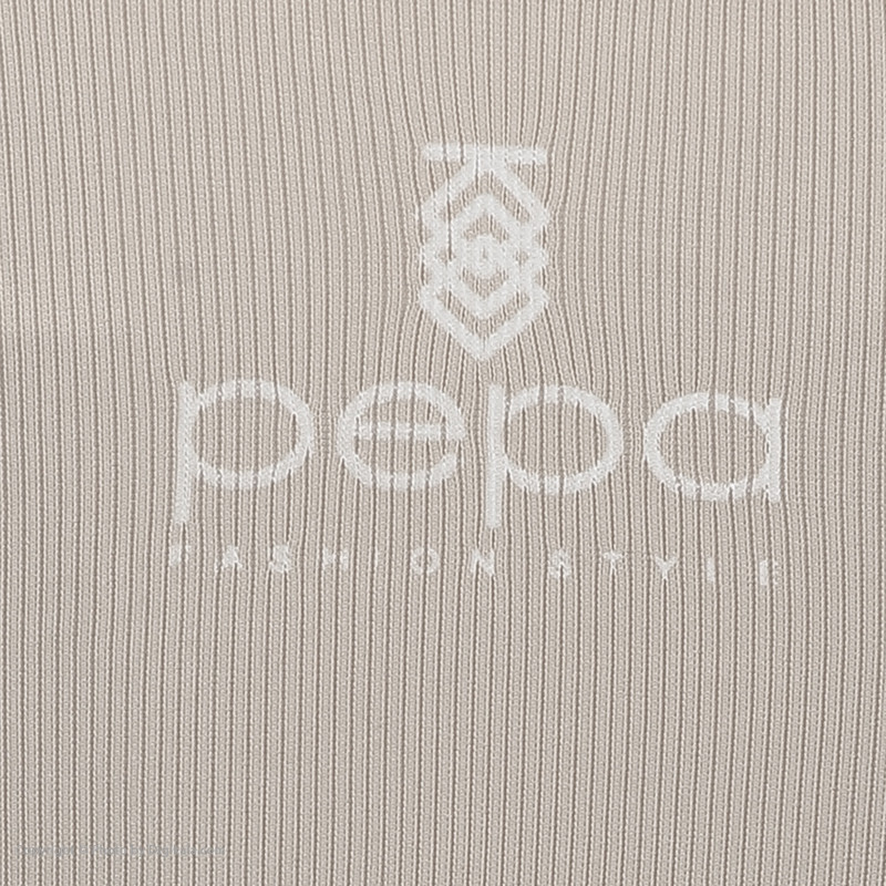 بادی بدون آستین زنانه پپا مدل Hooper رنگ استخوانی