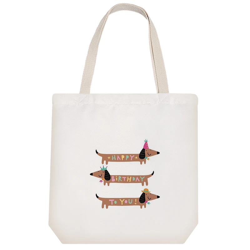 ساک خرید خندالو مدل تولدت مبارک Happy Birth Day کد 2797