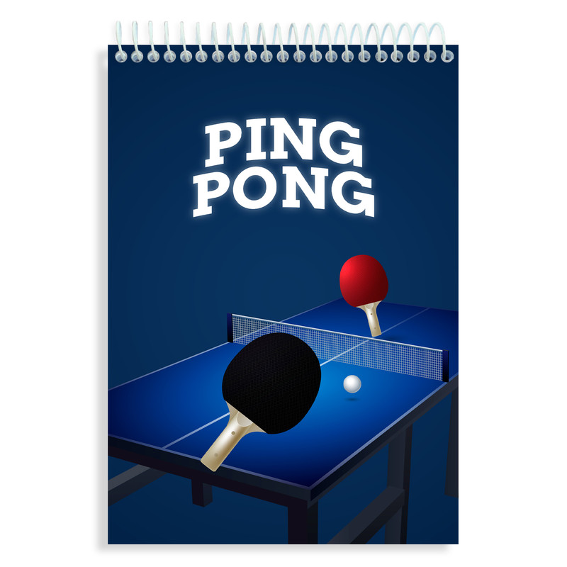  دفتر نقاشی 60 برگ مدل پینگ پنگ کد N272 