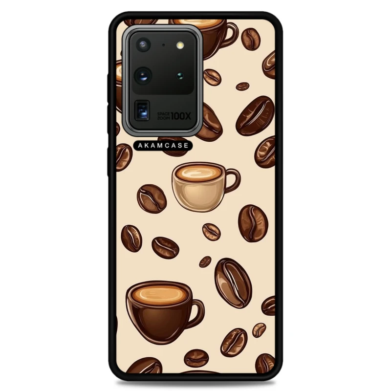 کاور آکام مدل AMC-WSGS20U-COFFEE-10 مناسب برای گوشی موبایل سامسونگ Galaxy S20 Ultra