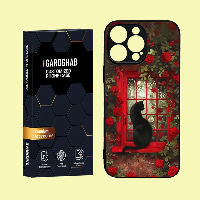 کاور گارد قاب مدل دور ژله ای دخترانه مناسب برای گوشی موبایل اپل iPhone 16 Pro Max