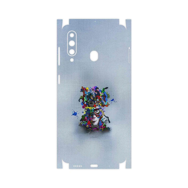 برچسب پوششی ماهوت مدل Collage of surreal Portrait of Women 4-FullSkin مناسب برای گوشی موبایل سامسونگ Galaxy A60