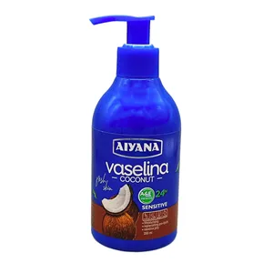 وازلین  بدن آیانا مدل نارگیل مناسب برای انواع پوست حجم 250 میلی لیتر