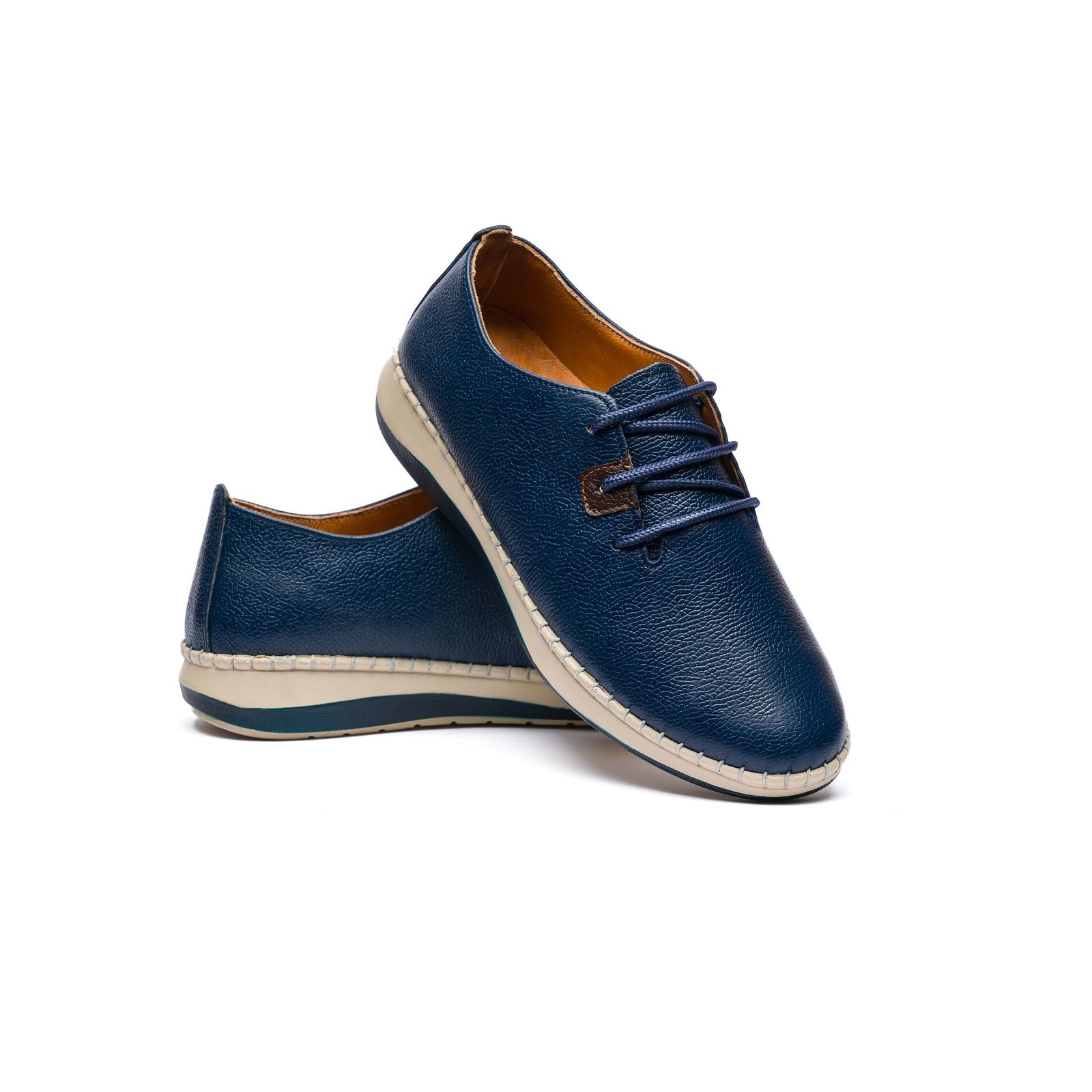 کفش طبی زنانه مدل آنیس بندی تمام چرم - - 11