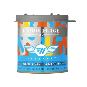 خوشبوکننده خودرو فرش وی مدل کنسروی پاپ ژل با رایحه vanilla magic
