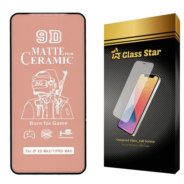 محافظ صفحه نمایش سرامیکی مات گلس استار مدل CAGA مناسب برای گوشی موبایل اپل iPhone 11 Pro Max 