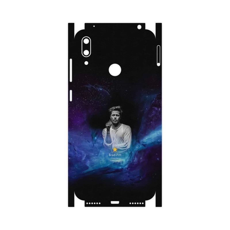 برچسب پوششی ماهوت مدل Brad Pitt-FullSkin مناسب برای گوشی موبایل هوآوی Y7 Prime 2019