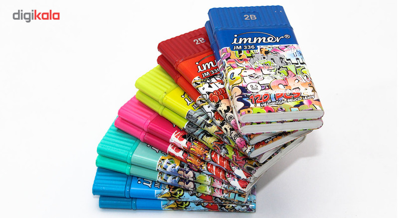 نوک مداد نوکی 0.7 میلی متری ایمر 120 عددی مدل JM336