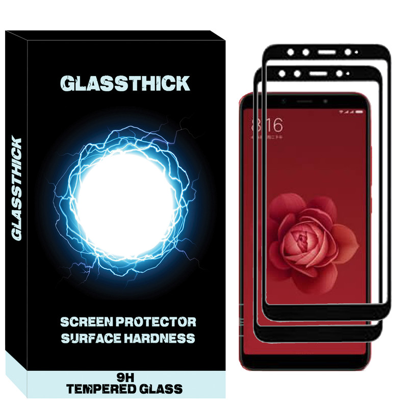 محافظ صفحه نمایش مدل Gtf-02 مناسب برای گوشی موبایل شیائومی MI 6X بسته دو عددی