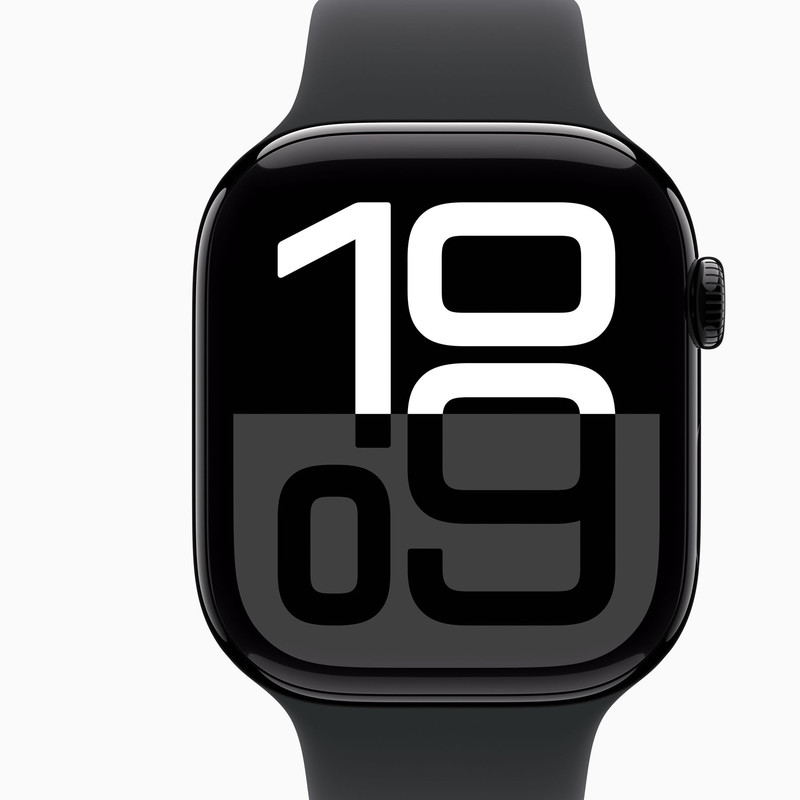 ساعت هوشمند 46 میلی‌متری اپل مدل Series 10 Aluminum با بند سیلیکونی