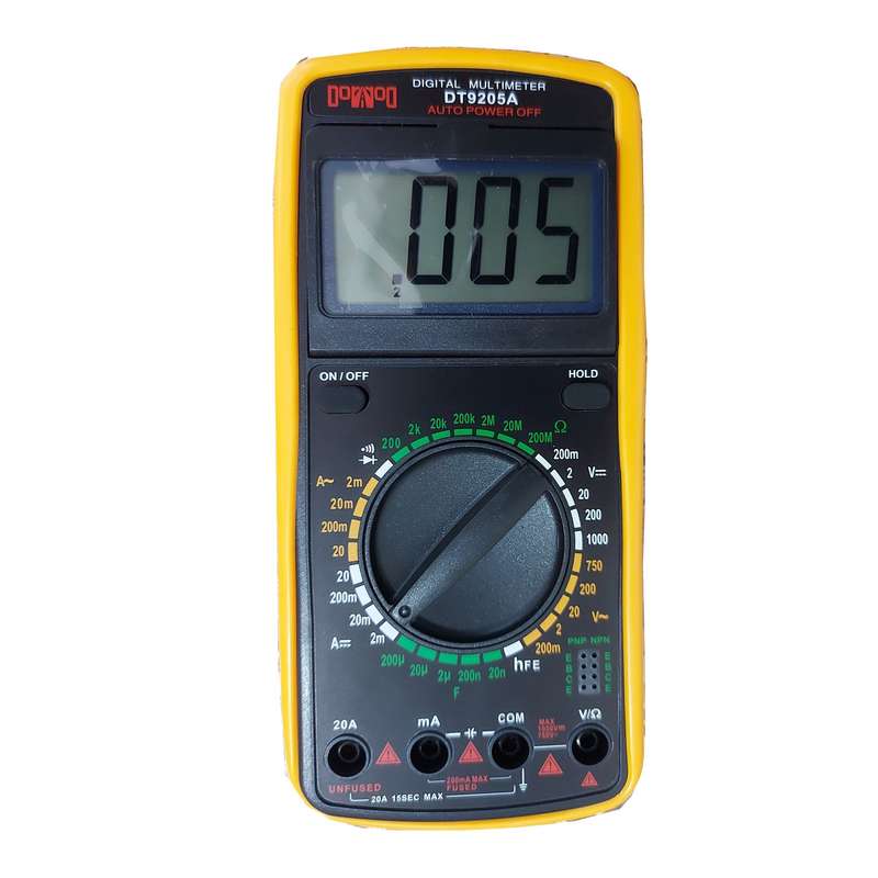مولتی متر دیجیتال مدل DT9205A