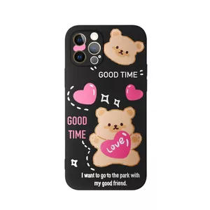 کاور طرح خرس دخترانه کد f4047 مناسب برای گوشی موبایل اپل iphone 11 Pro