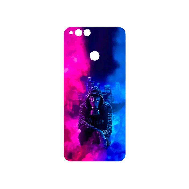 برچسب پوششی ماهوت مدل Smoke Rainbow Digital Art 2 مناسب برای گوشی موبایل آنر 7X