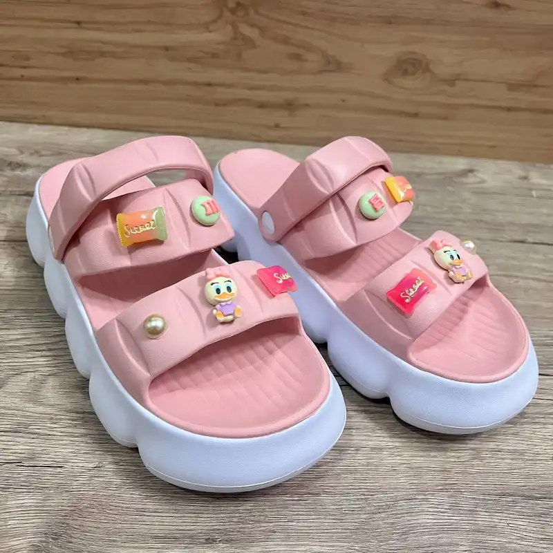 صندل زنانه مدل آب نباتی