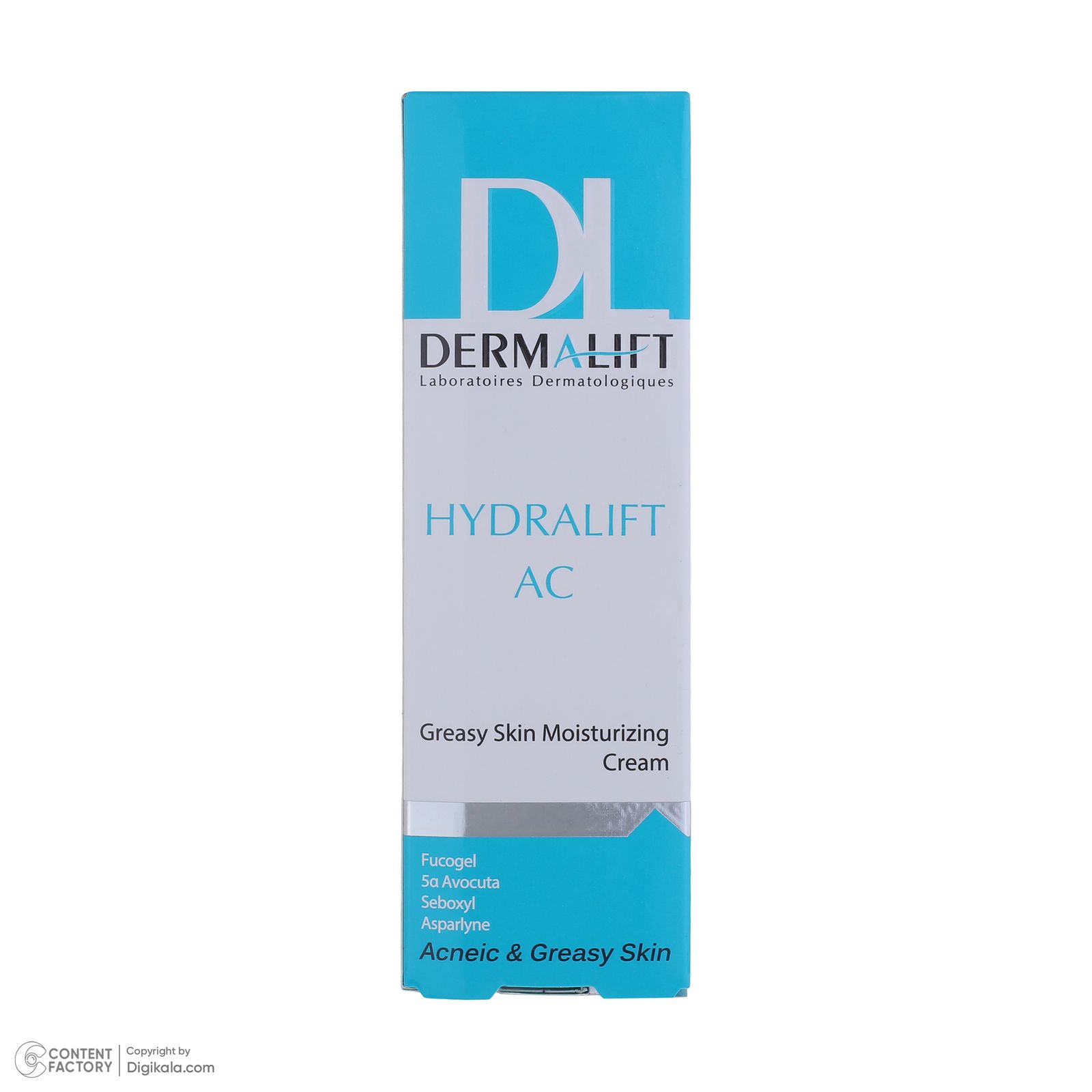 کرم مرطوب‌کننده درمالیفت مدل Hydralift AC Cream مناسب پوست‌های چرب حجم 50 میلی‌لیتر -  - 4