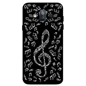 Megafone Musical Note 1370 Cover For Samsung Galaxy J7 Duo / J720