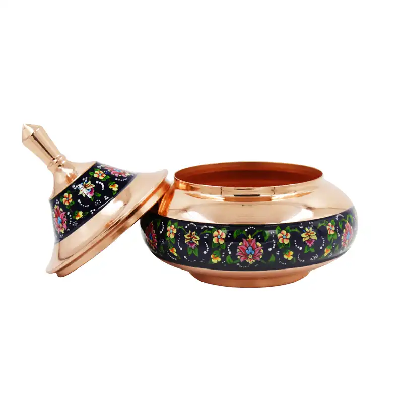 قندان مسی مدل پرداز سفینه ای کد P003