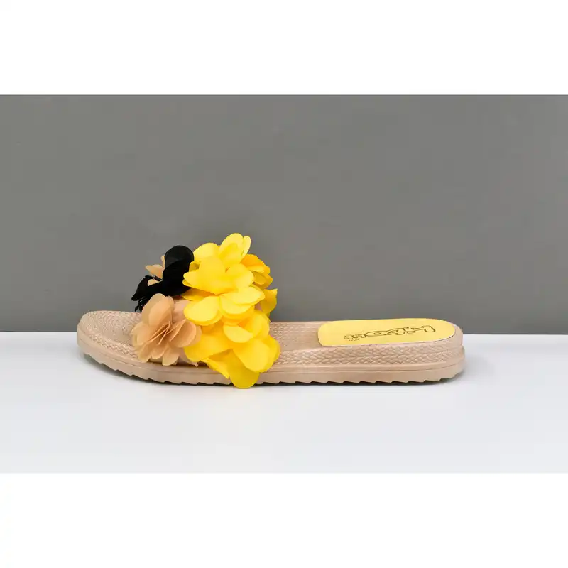 دمپایی زنانه مدل گلپری کد 11435