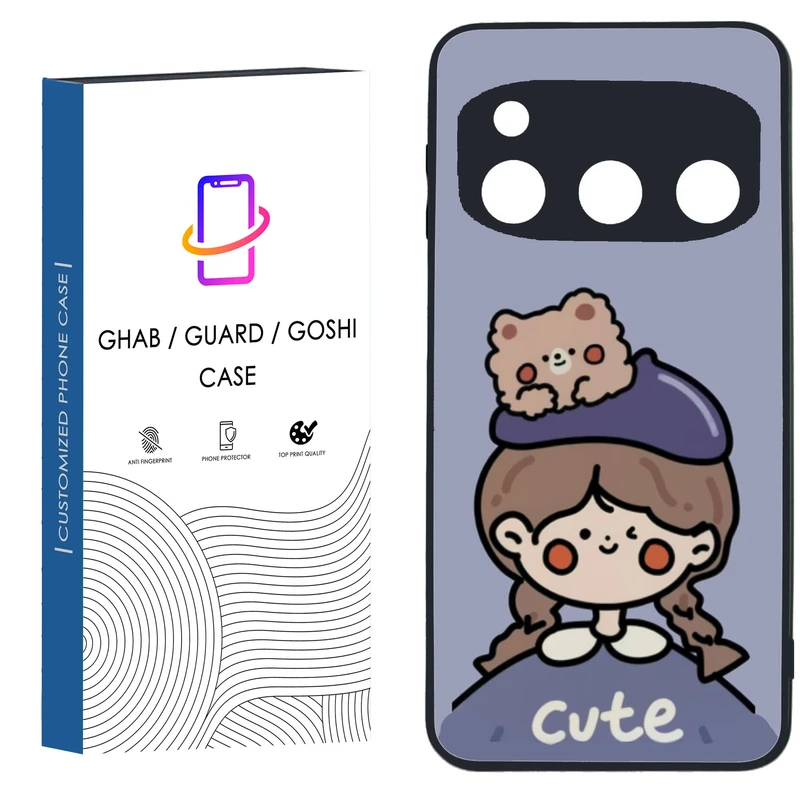 کاور قاب گارد گوشی طرح دخترانه کد 46 - TPU مناسب برای گوشی موبایل داریا Bond 5g