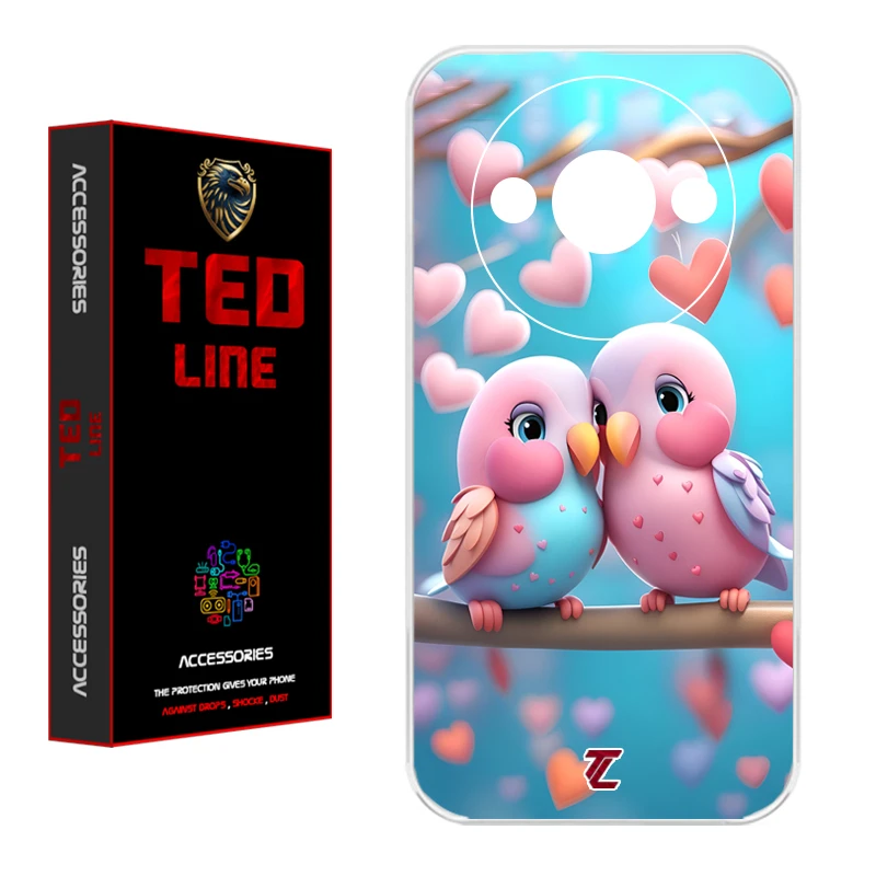 کاور تدلاین طرح پرنده کد 1176 مناسب برای گوشی موبایل شیائومی Redmi A3