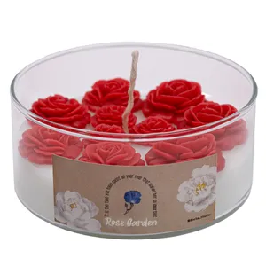 شمع مدل شناسایی راز گل سرخ