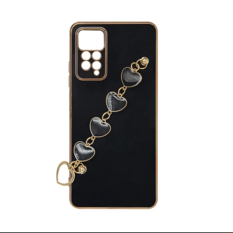 کاور مدل زنجیری طرح قلب مناسب برای گوشی موبایل شیائومی NOTE11 PRO / NOTE12 PRO 4G