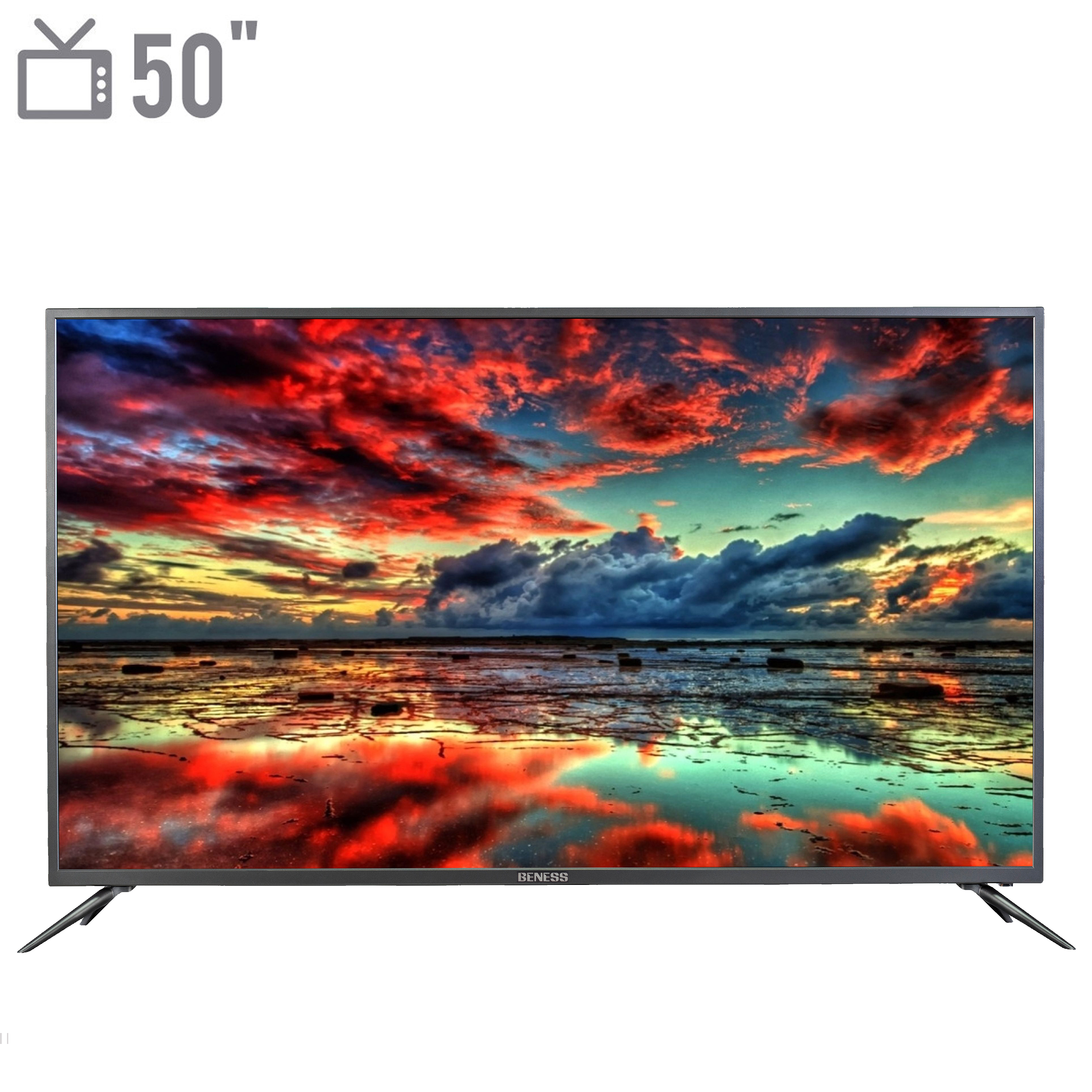 تلویزیون ال ای دی هوشمند بنس مدل BS-50SE223 سایز 50 اینچ	