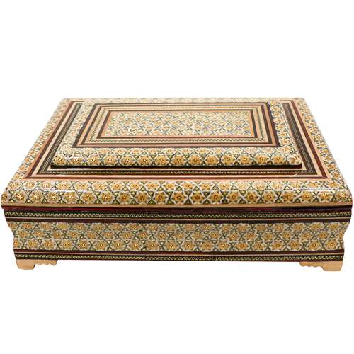 جعبه قرآن خاتم کاری کد 2030