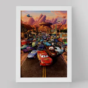 تابلو کودک خندالو مدل ماشین ها کد 2263