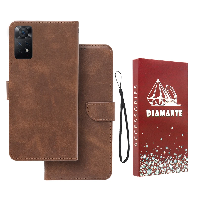 کیف کلاسوری دیامانته مدل Band Rd مناسب برای گوشی موبایل شیائومی Redmi Note 12 Pro 4G به همراه بندآویز
