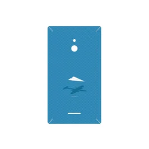 MAHOOT Minimal Paper Airplane Cover Sticker for Nokia XL