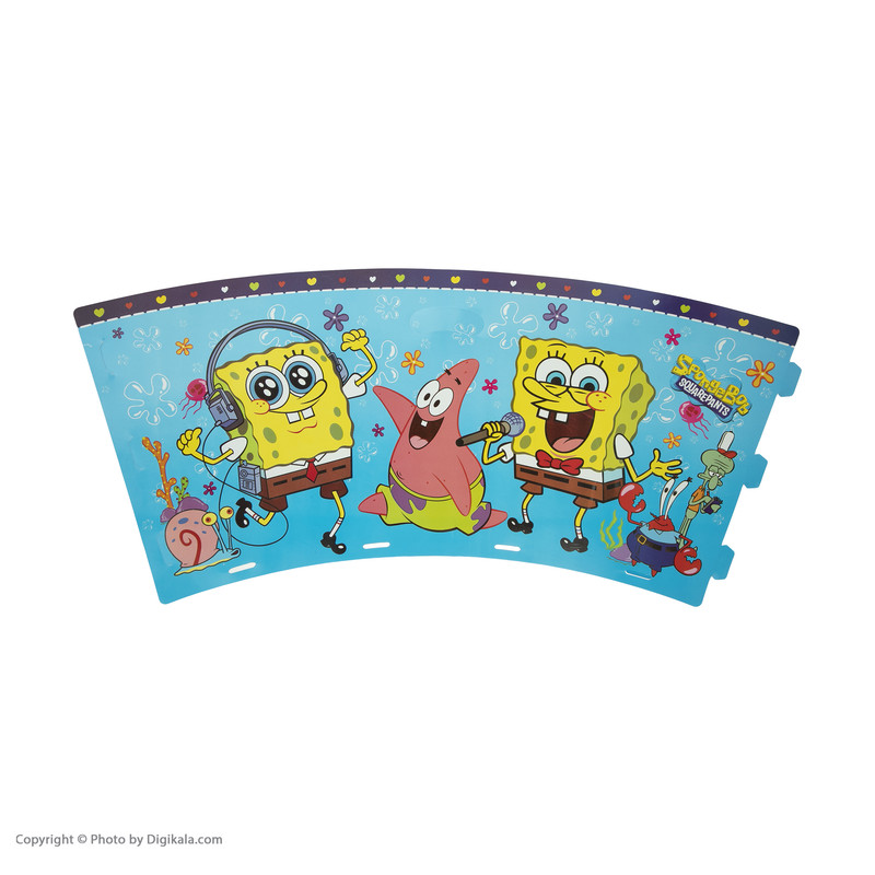 سطل زباله اتاق کودک طرح باب اسفنجی مدل KLP-05