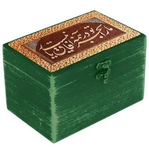 جعبه هدیه مدل سنتی طرح کاشی کد WB072