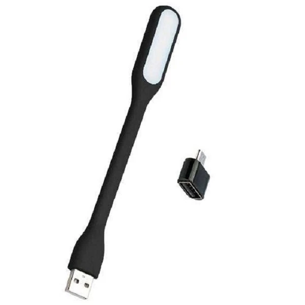 چراغ LED یو اس بی مدل D-NET به همراه مبدل USB-C