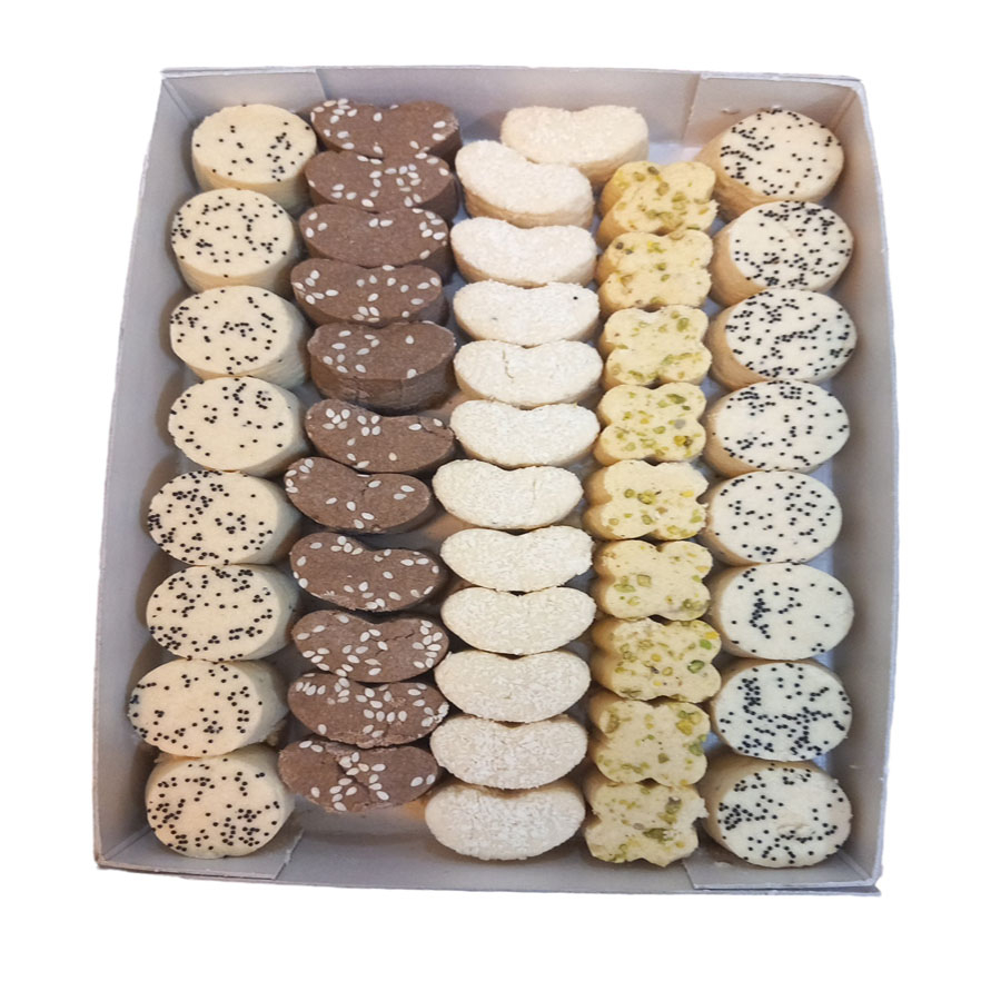 شیرینی نخودی خانگی دهکده سبز سلامت - 650 گرم